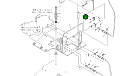 Вилка 21W-43-21180 Komatsu