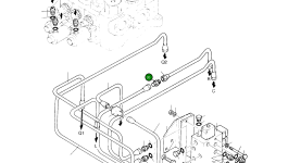 Адаптер M16X1.5-M16X1.5 2181-1953D1 Komatsu