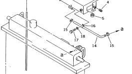 Шланг 195-03-13131 Komatsu