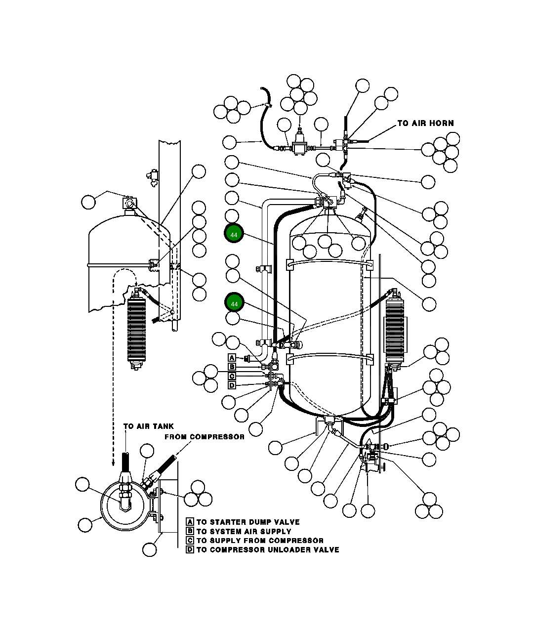 Адаптер TD9749 Komatsu