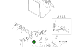 Вилка 195-61-41112 Komatsu