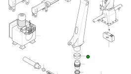 Верхняя втулка подшипника 795 630 73 Komatsu