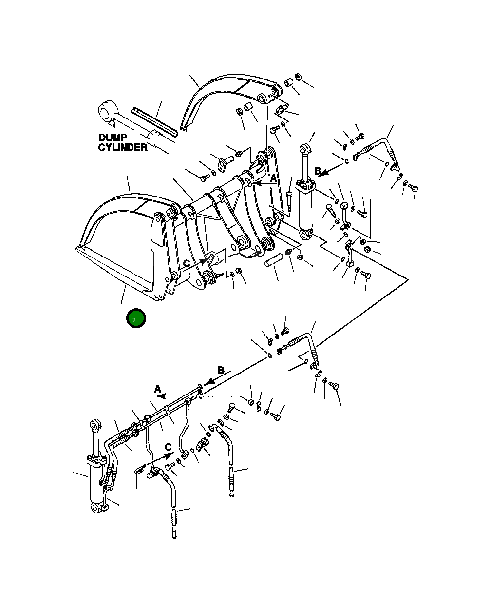 Вилка 425-885-1120 Komatsu