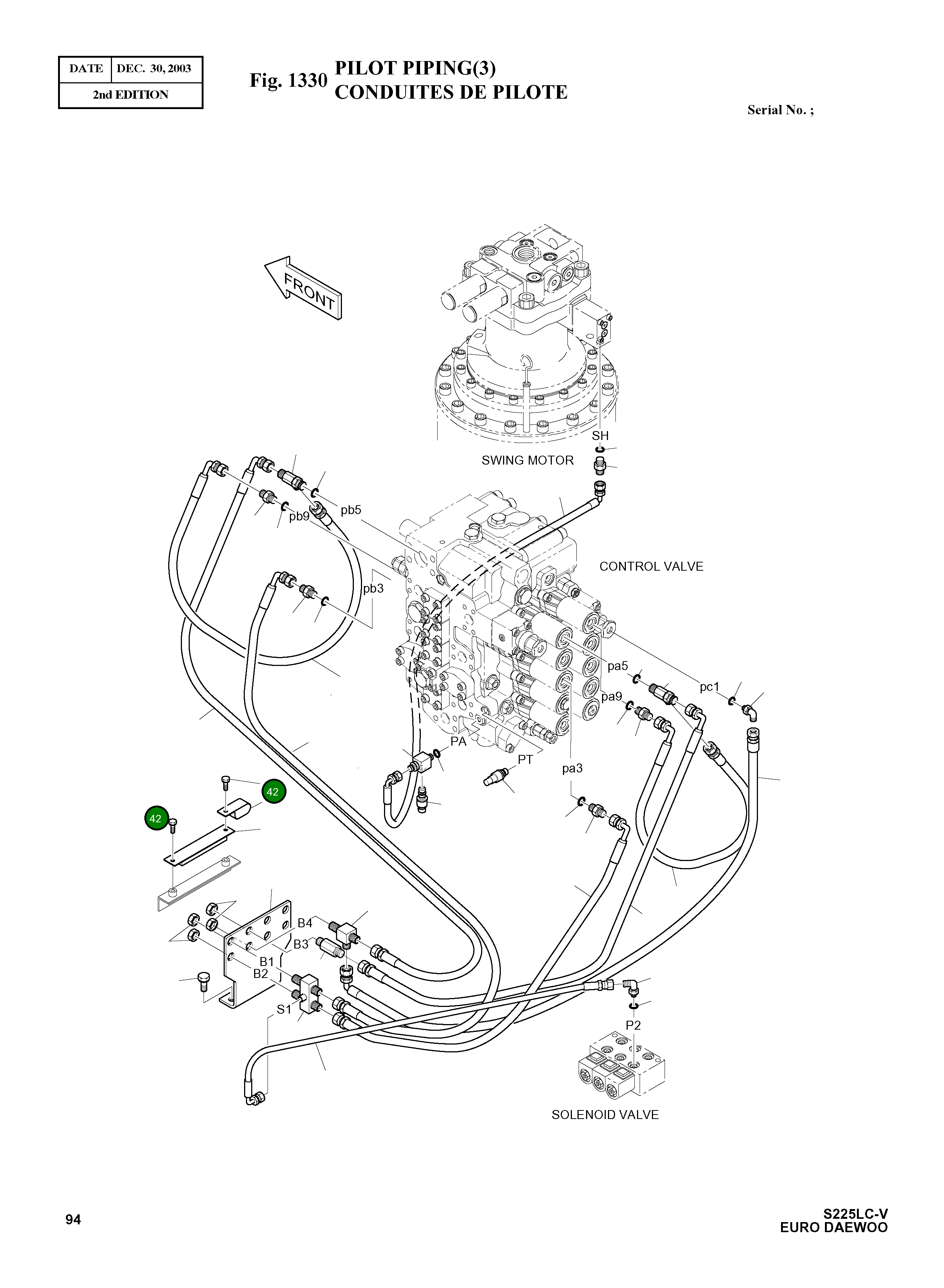 Болт M8X1.25X12 120-000276 Komatsu