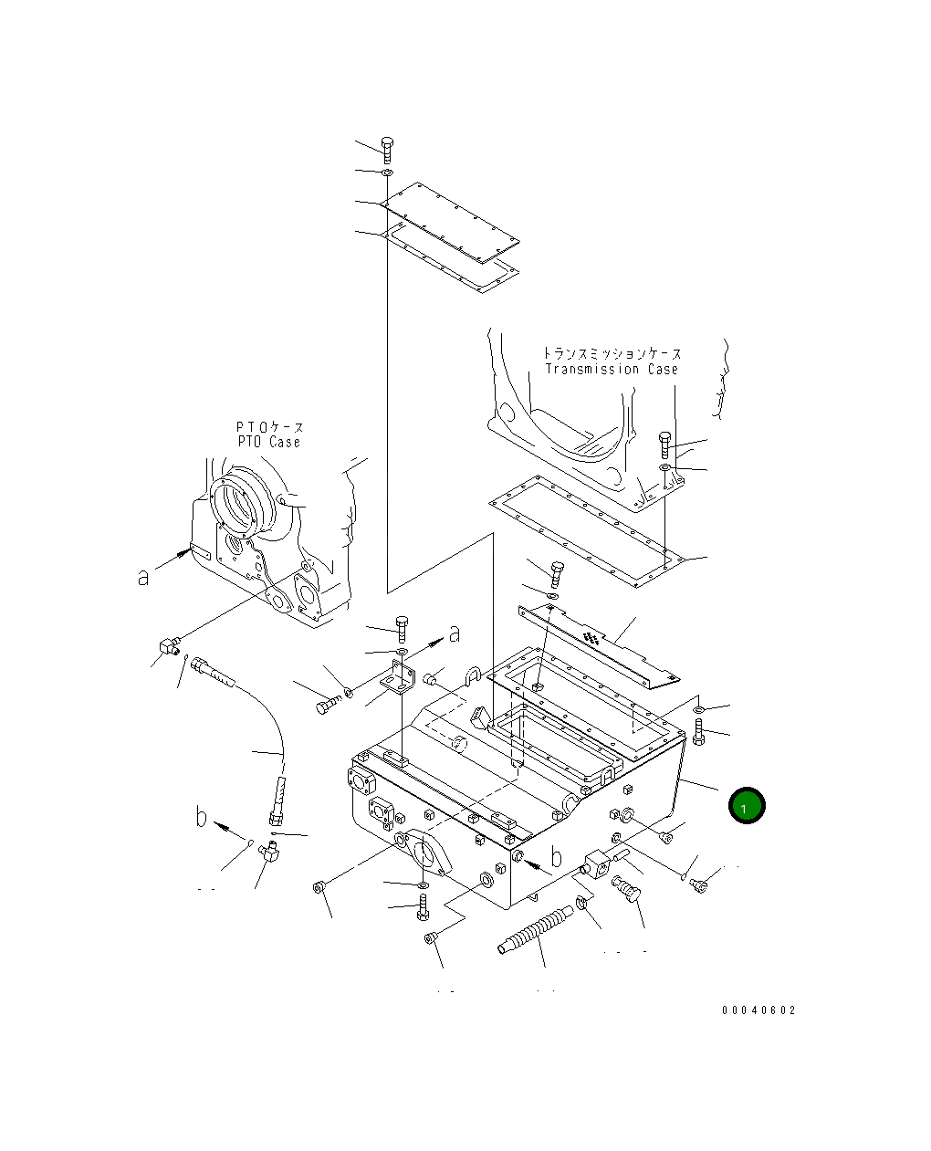 Бак 198-49-51113 Komatsu