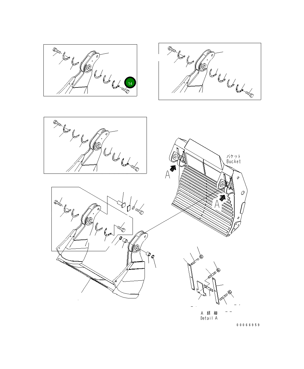 Болт,M12X50 DM30780899 Komatsu