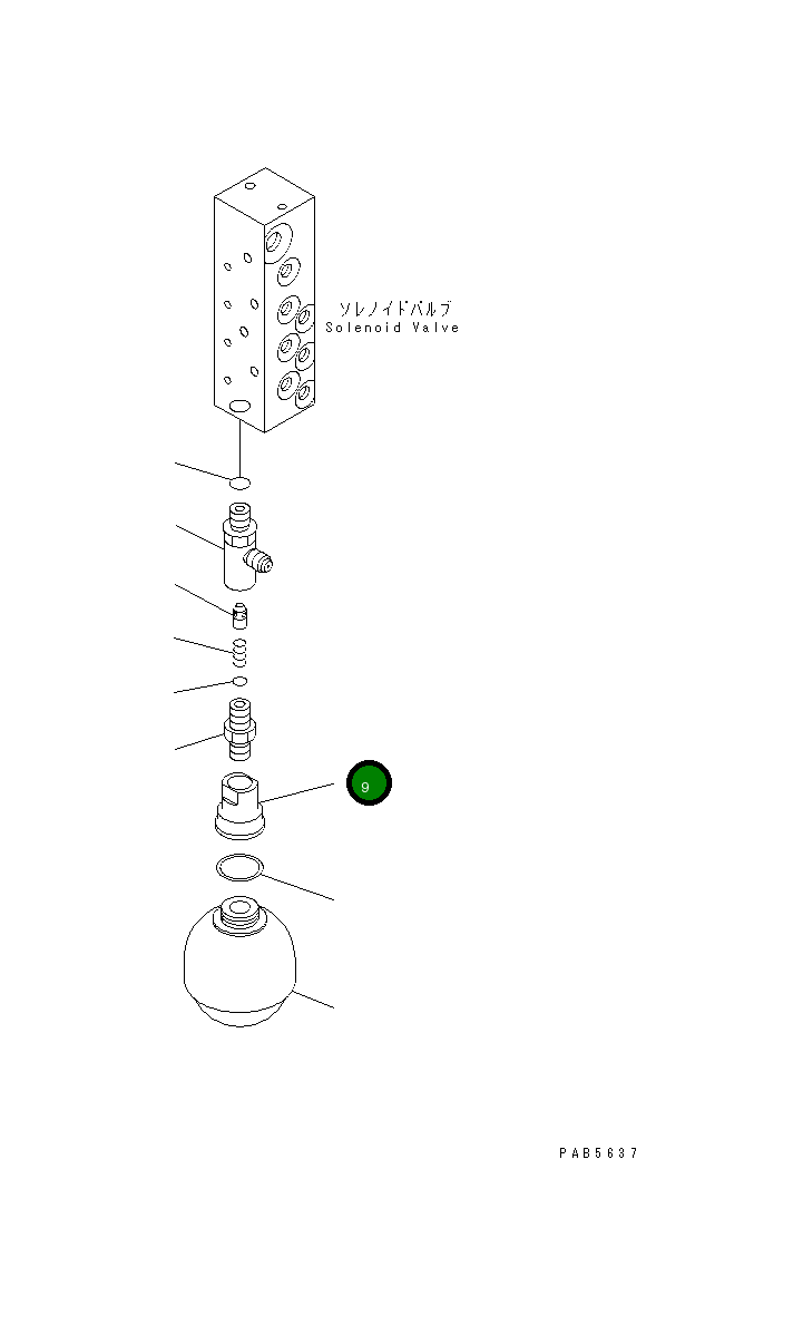 Адаптер 203-62-K1812 Komatsu
