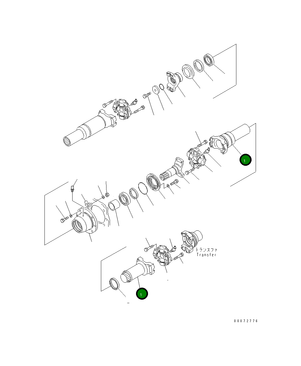 Вал 426-20-32651 Komatsu