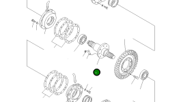 Вал 154-21-12114 Komatsu