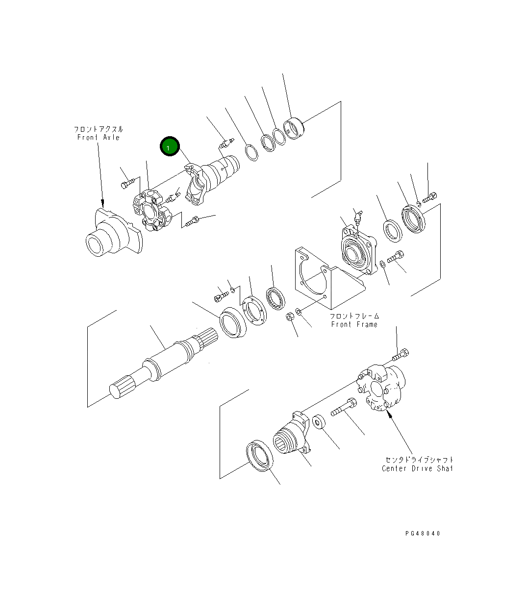 Вилка 421-20-23720 Komatsu