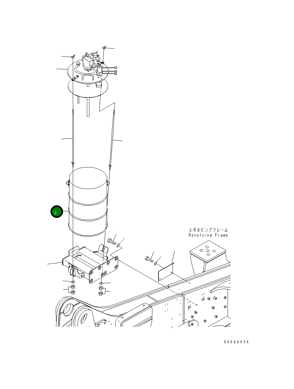 Бак 21T-68-32450 Komatsu