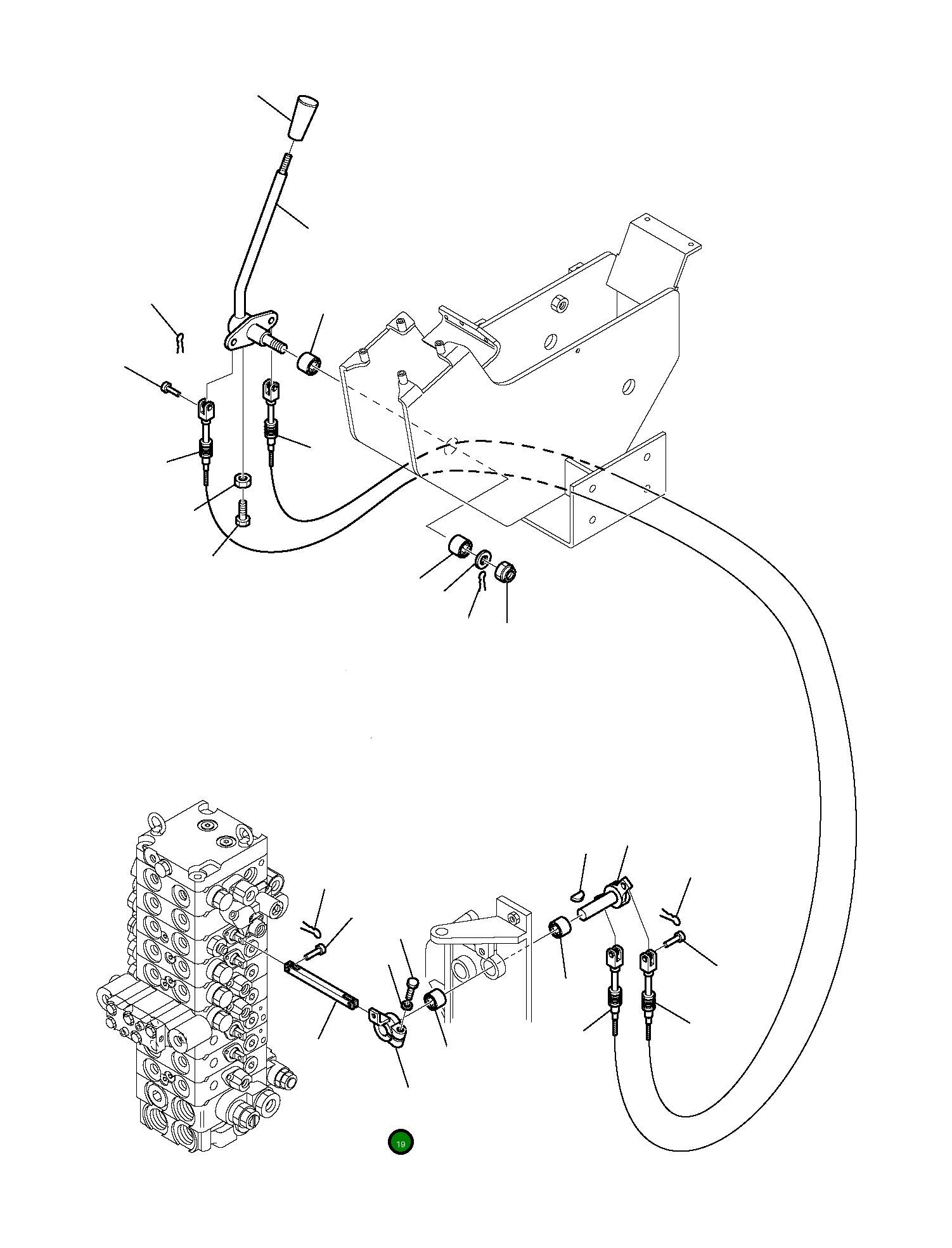 Вилка 3F4581600 Komatsu