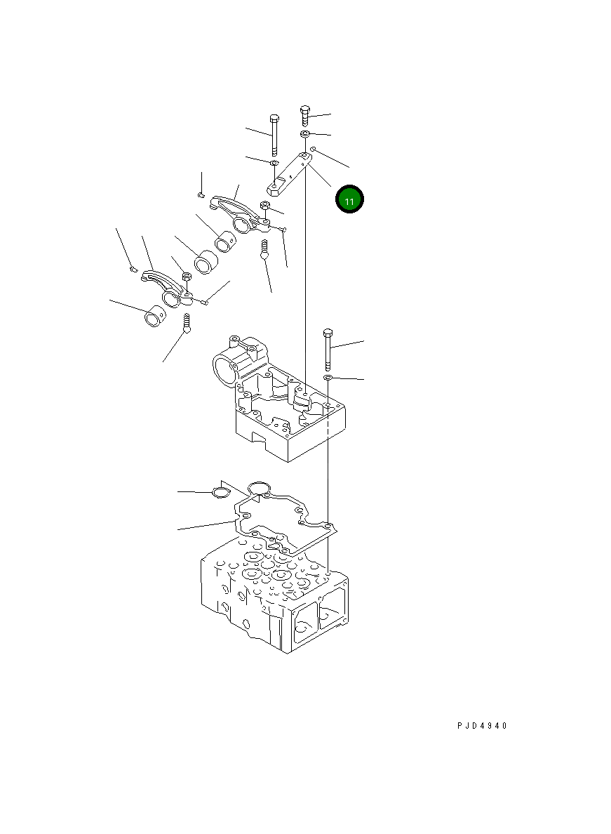 Вал 6162-43-5310 Komatsu