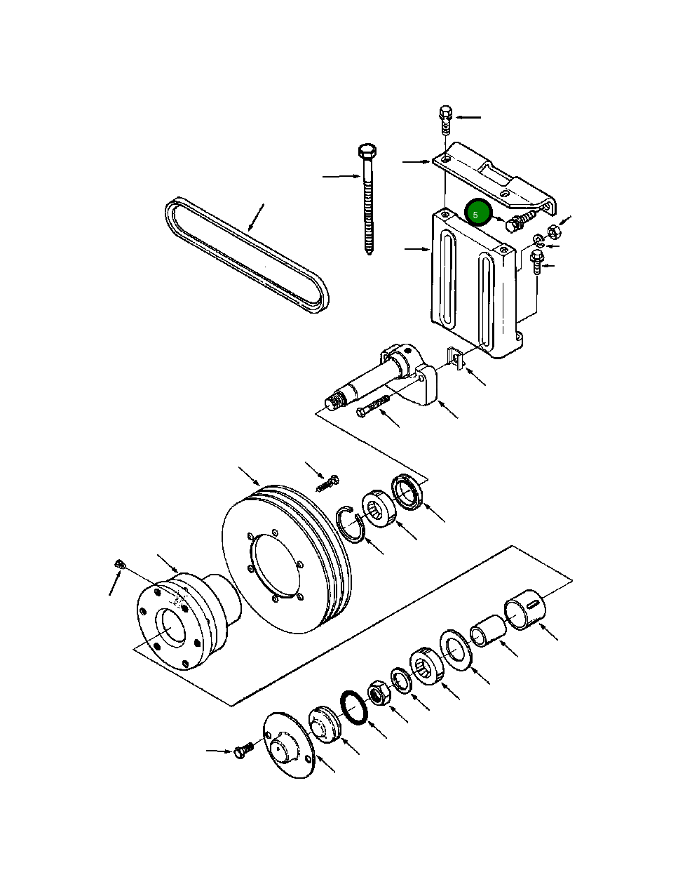 Болт (1/2 - 13x1 5/8 INCH) 1307 271 H1 Komatsu