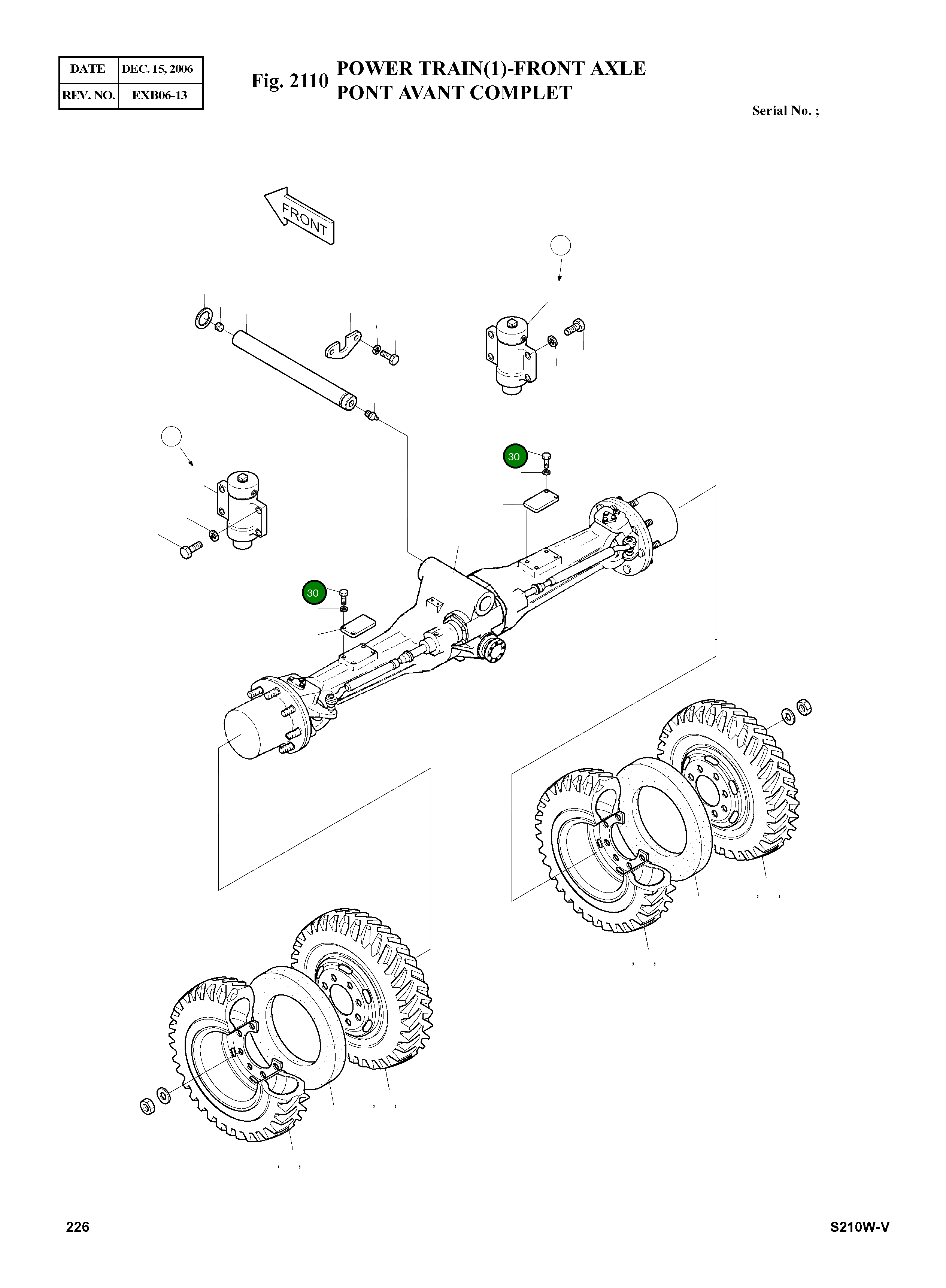 Болт M16X2.0X65 S0565561 Komatsu