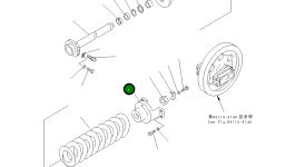 Вилка 14S-30-12110 Komatsu