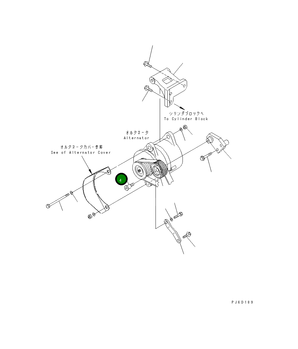 Вал 6743-61-3420 Komatsu