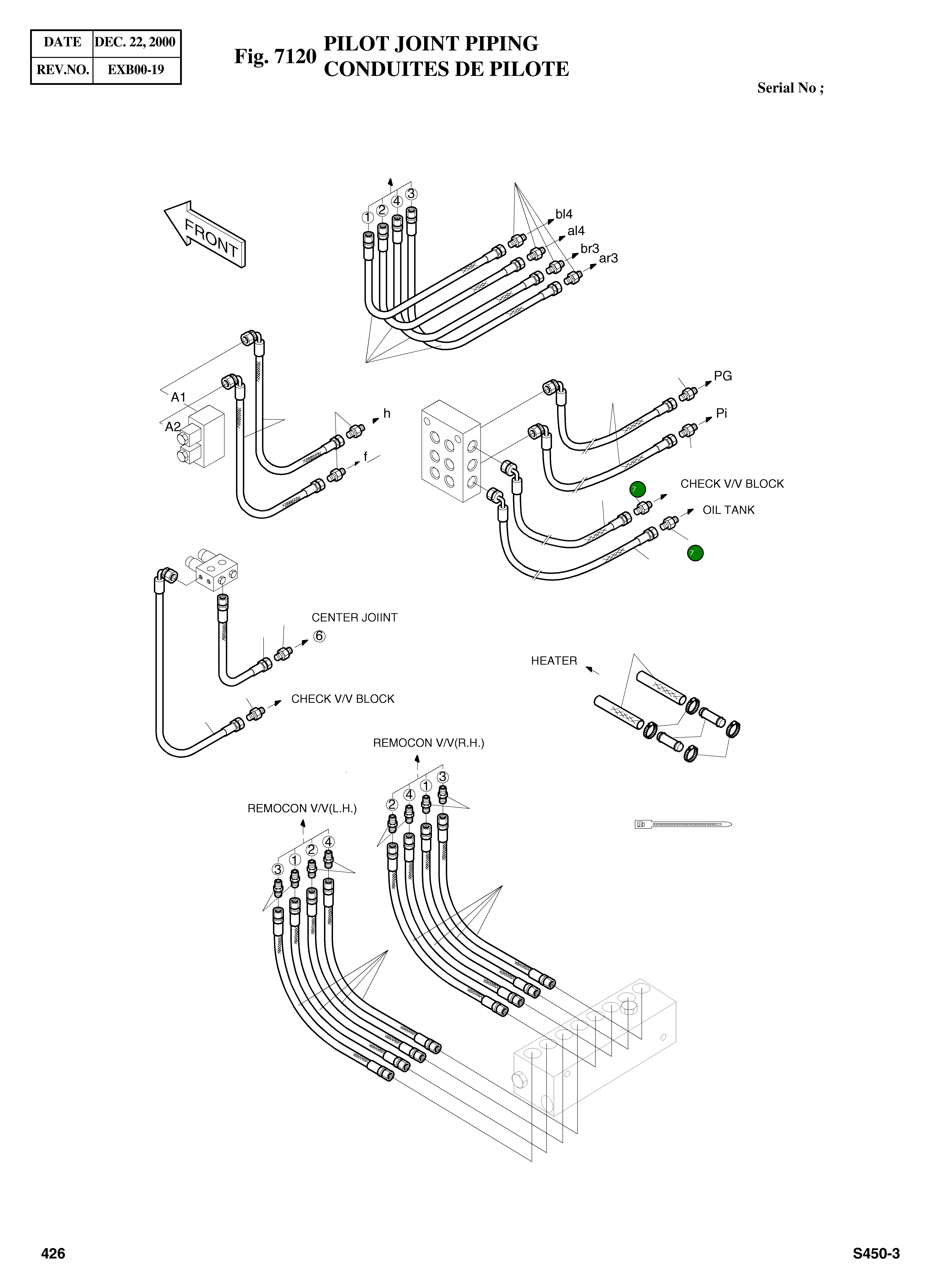 Адаптер PFO1/2-PF1/2 2181-2559 Komatsu