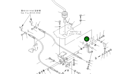Вилка 20U-910-2321 Komatsu