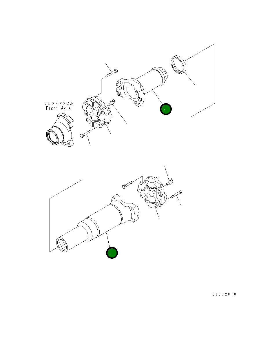 Вал 426-20-33651 Komatsu