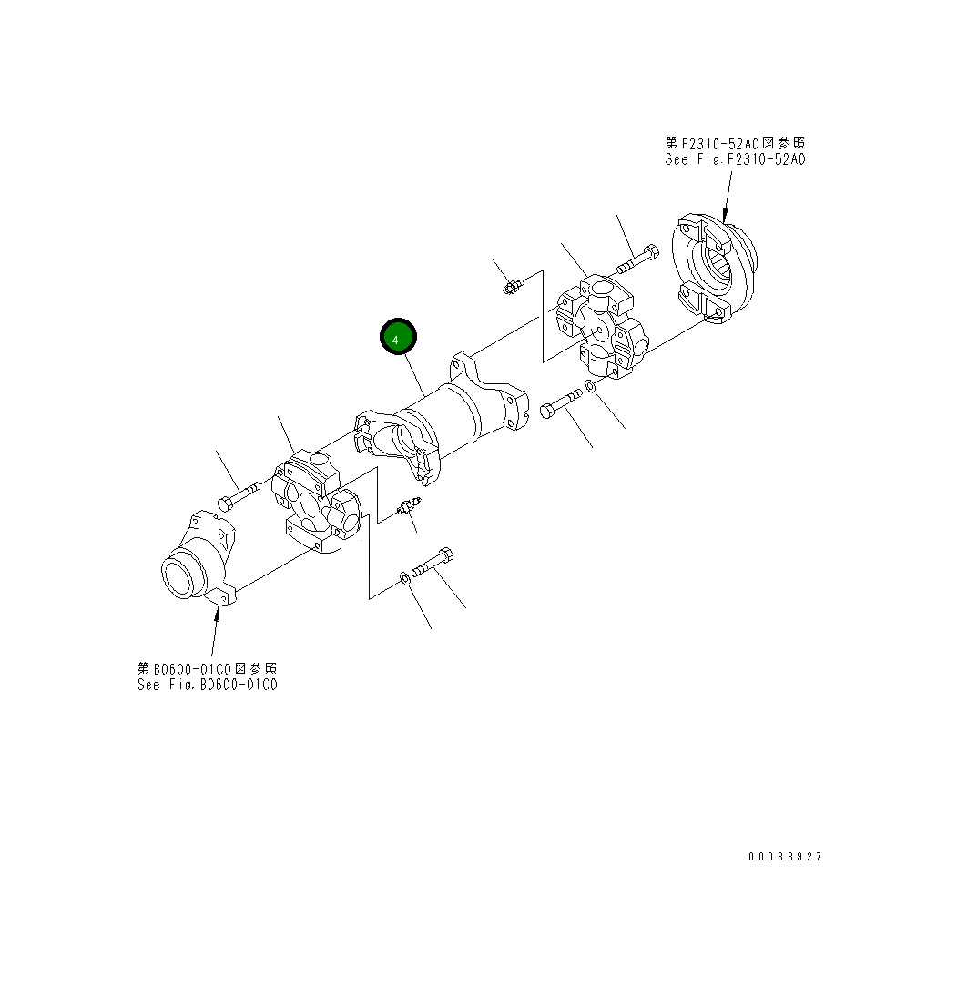 Вилка 14X-11-31160 Komatsu