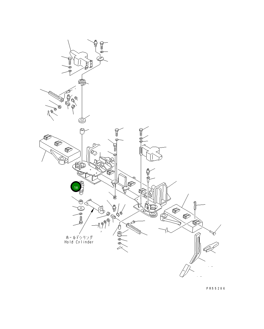 Вал 234-977-3433 Komatsu