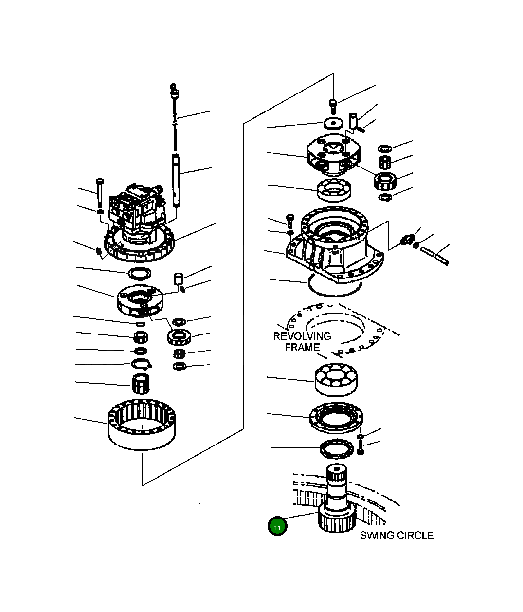 Вал 206-26-67210 Komatsu