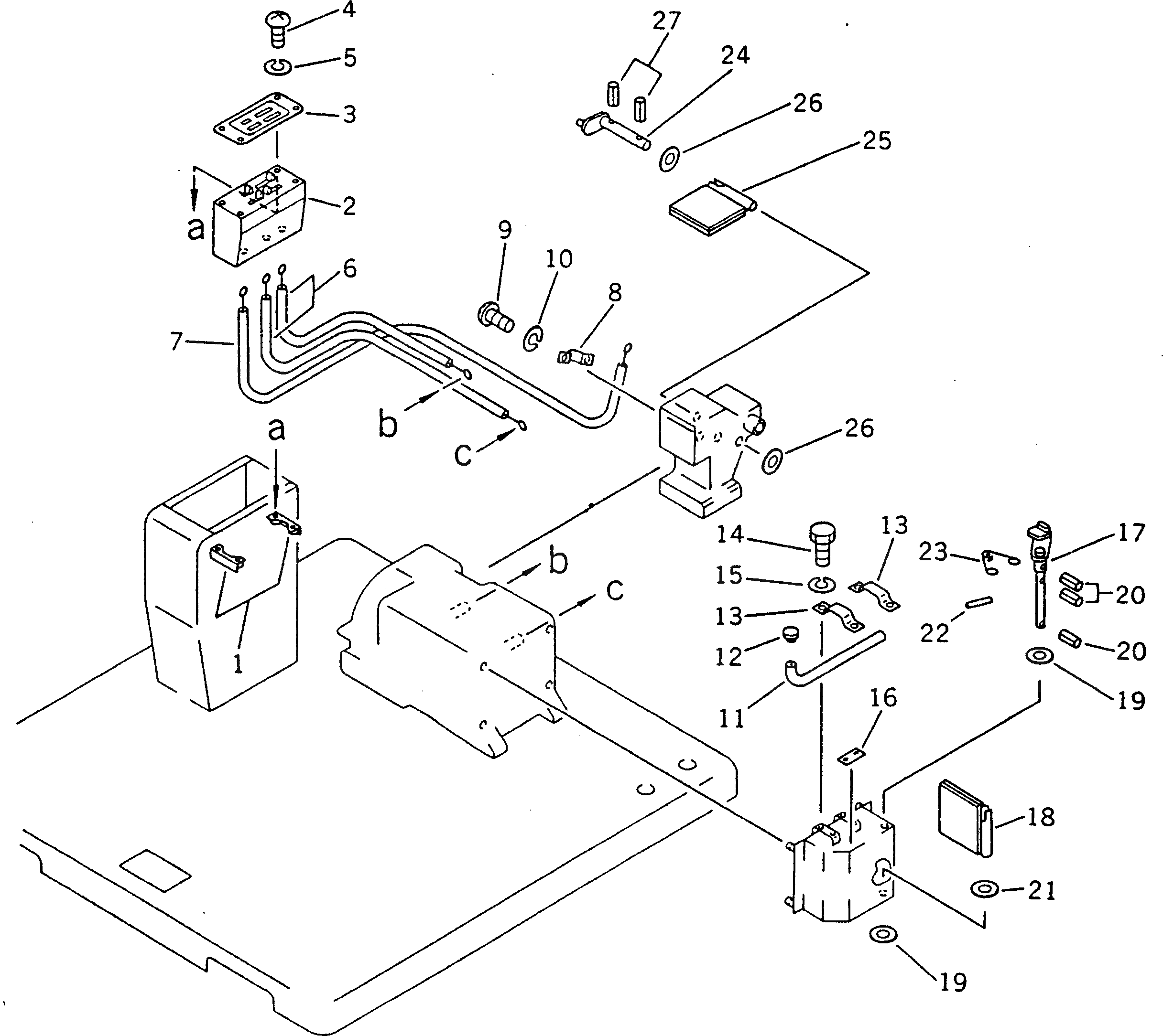 Вал 232-809-7550 Komatsu