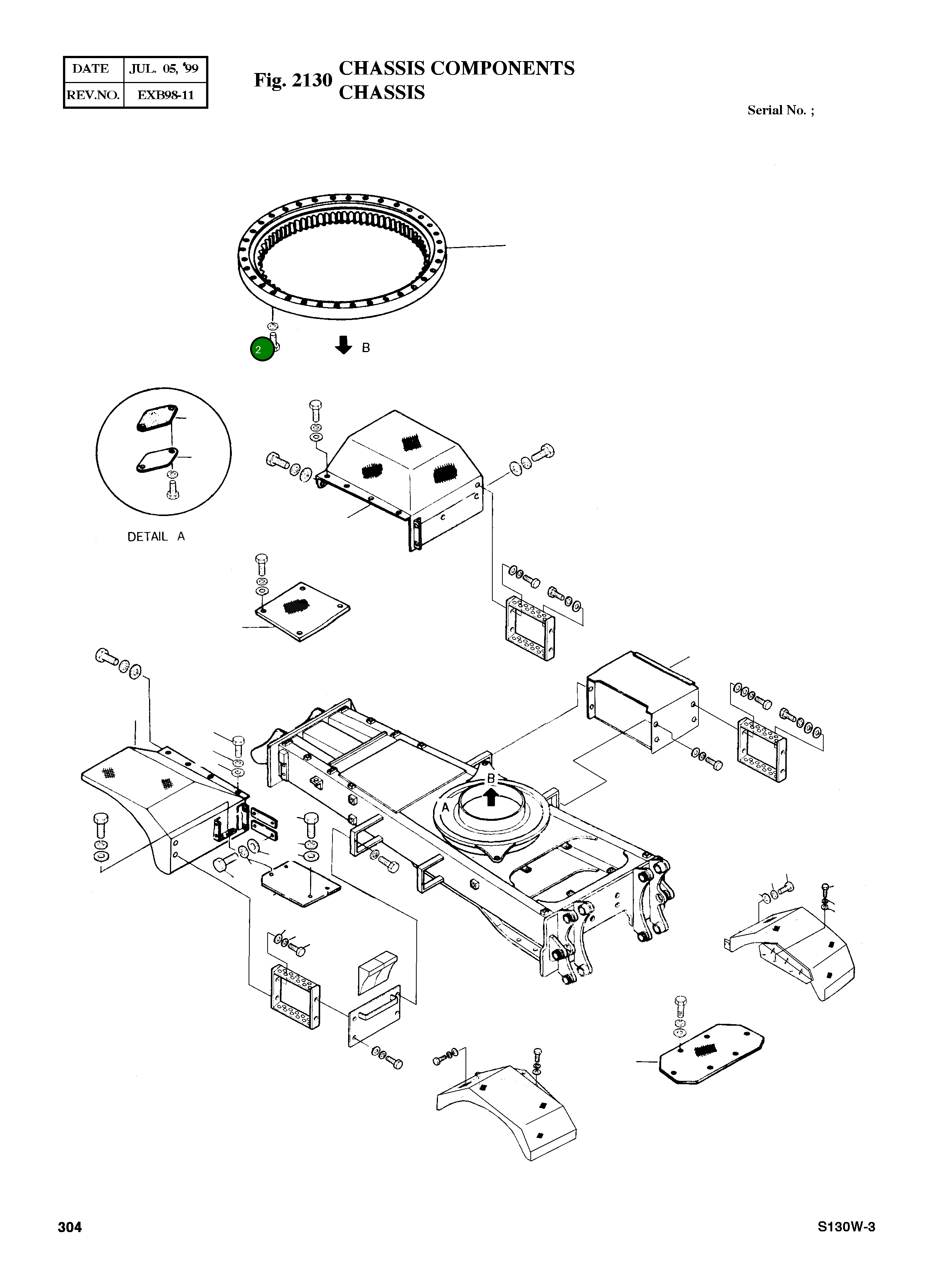 Болт M20X1.5X60 S0770061 Komatsu