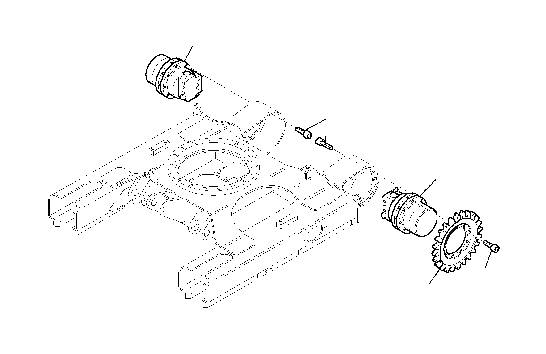 Ведущая звезда 200131649 Komatsu