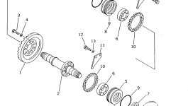 Вал 103-21-32140 Komatsu
