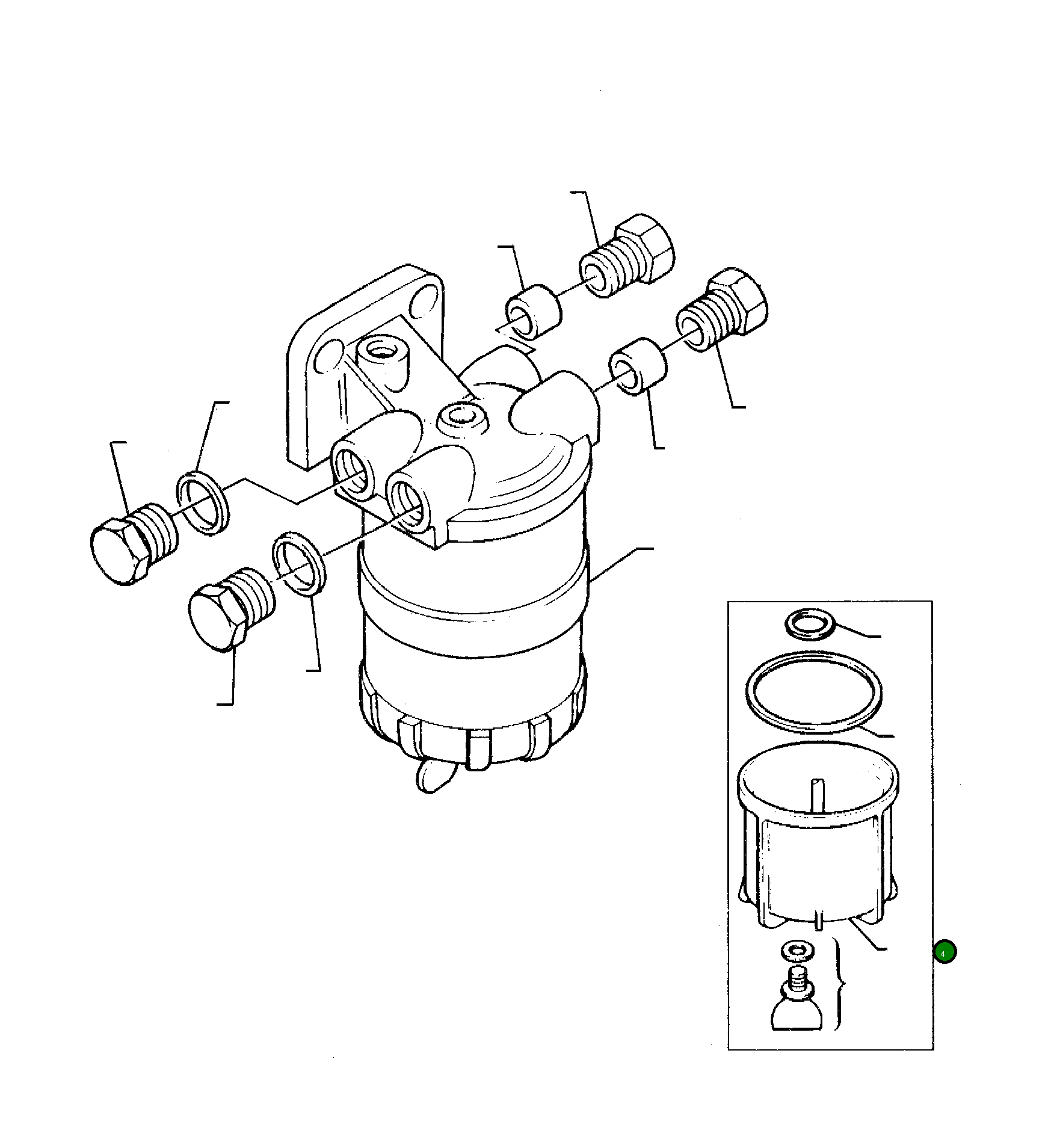 Бак P26560075 Komatsu