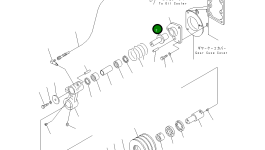 Вал 6162-65-3440 Komatsu