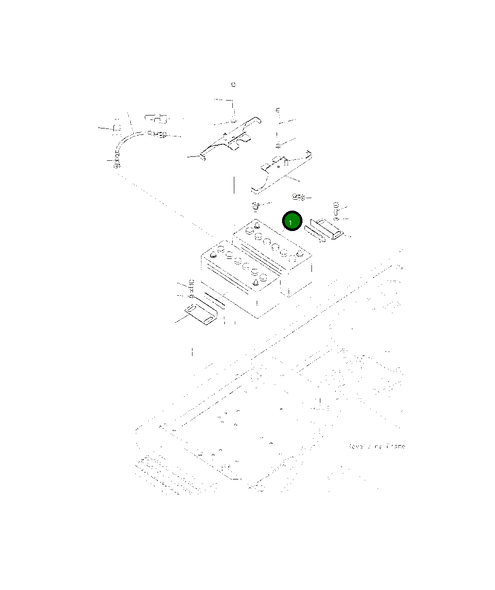 Аккумулятор WET 20Y-06-D1770 Komatsu