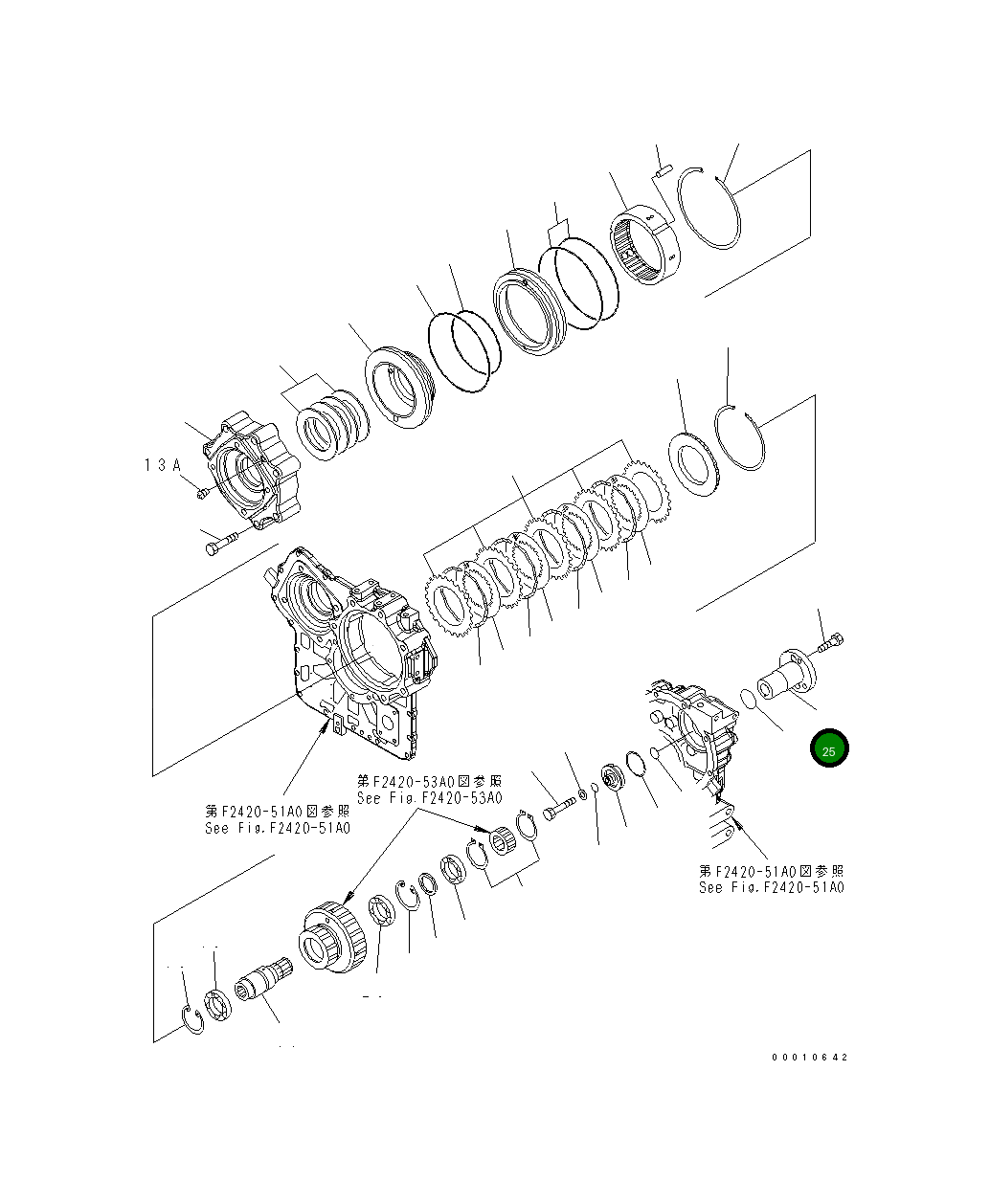 Вал 418-17-32811 Komatsu