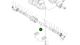 Вал 195-30-62730 Komatsu