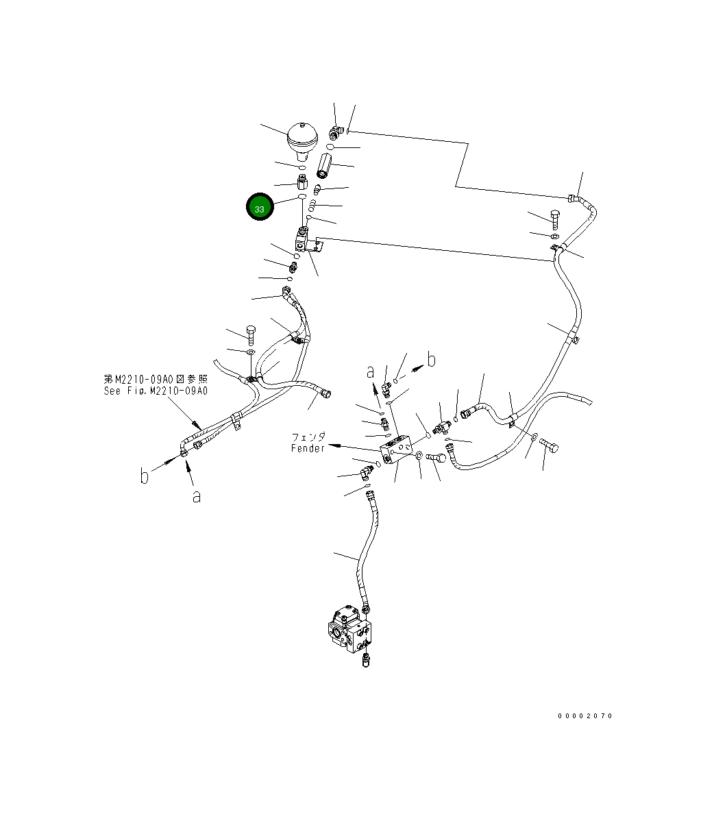 Адаптер 154-61-75782 Komatsu