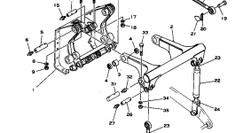 Гайка 01580-04234 Komatsu