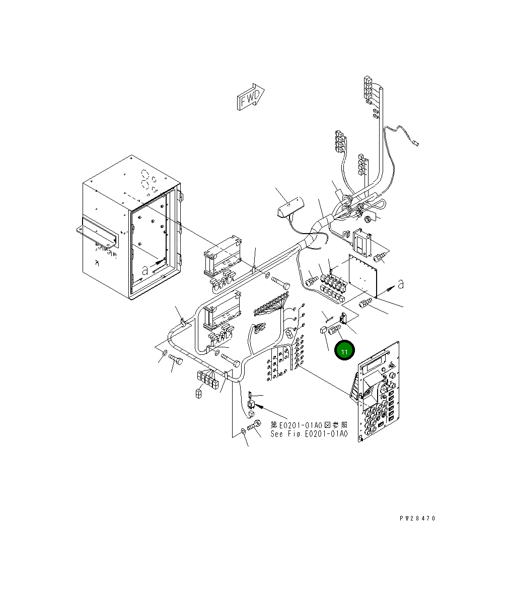 Винт 01023-60416 Komatsu