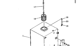 Бак 209-60-51111 Komatsu