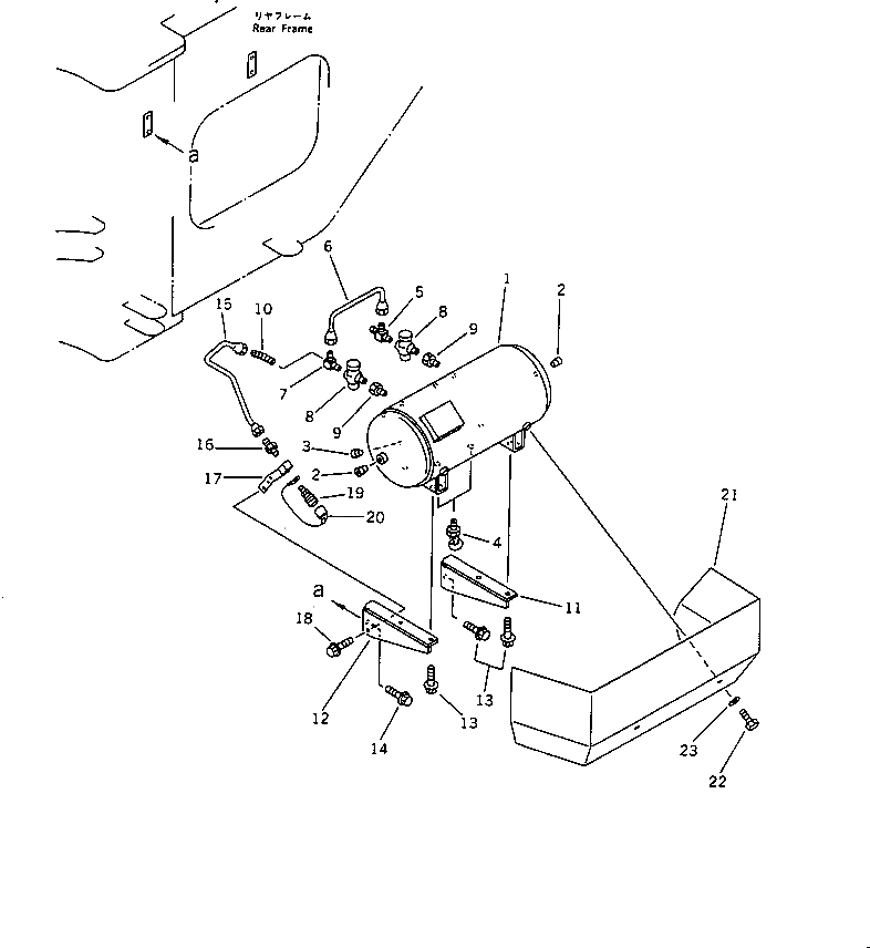 Адаптер 421-09-12820 Komatsu