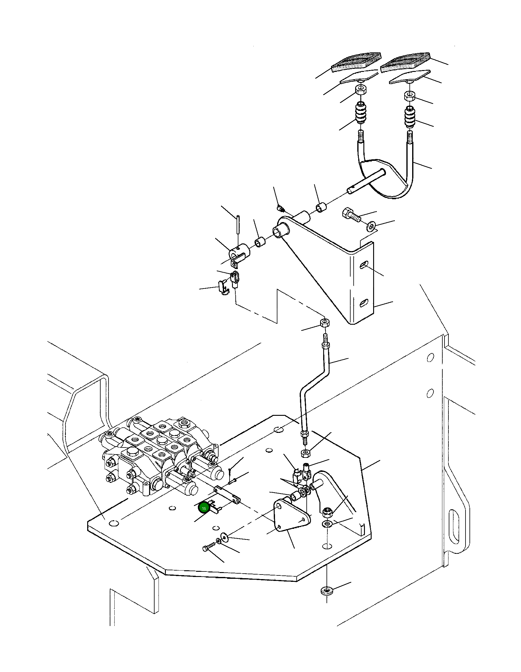 Вилка 334409612 Komatsu