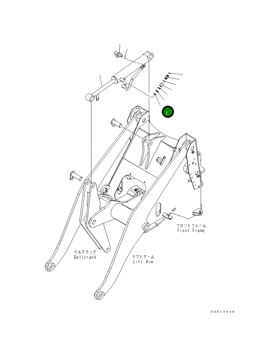 Вентиляция 416-62-23460 Komatsu