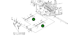 Вилка 20M-43-48290 Komatsu