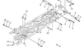 Палец 23S-70-16760 Komatsu