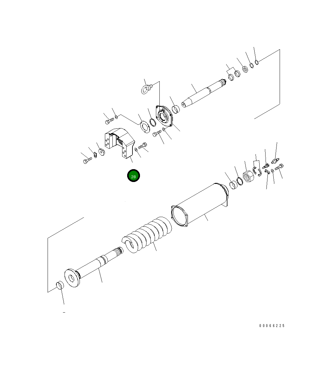 Вилка 154-30-71620 Komatsu