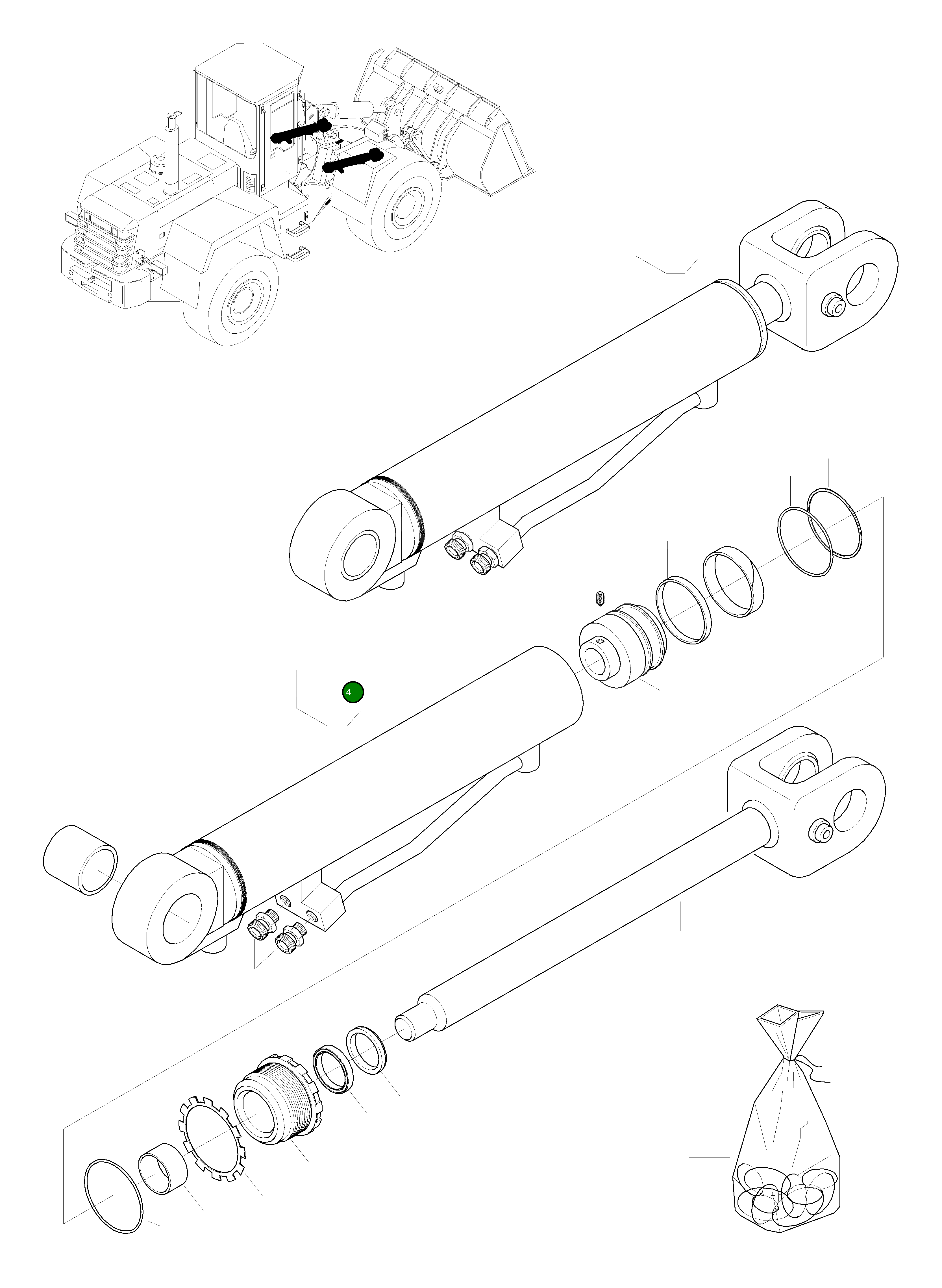 Барабан 42Y-63-H0P37 Komatsu