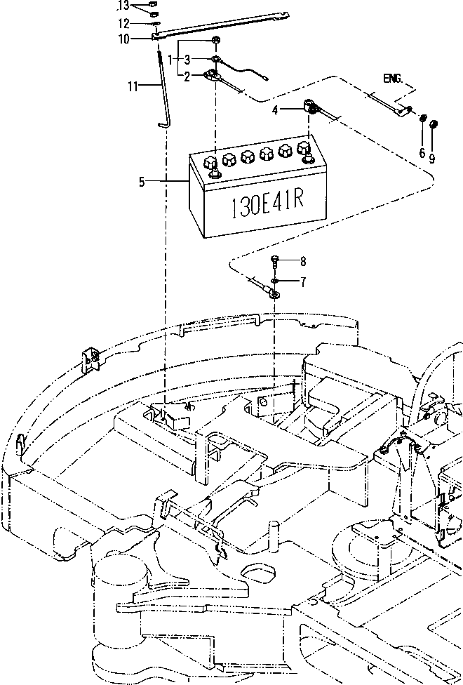 Аккумулятор YM172187-16150 Komatsu