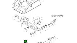 Вал 198-50-51150 Komatsu