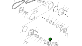 Вал 23D-23-11231 Komatsu